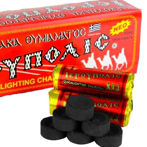 Athens Greece Quicklighting Charcoal Tablets