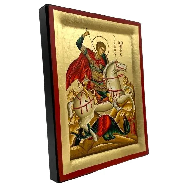 Saint George Silk Screen Icon