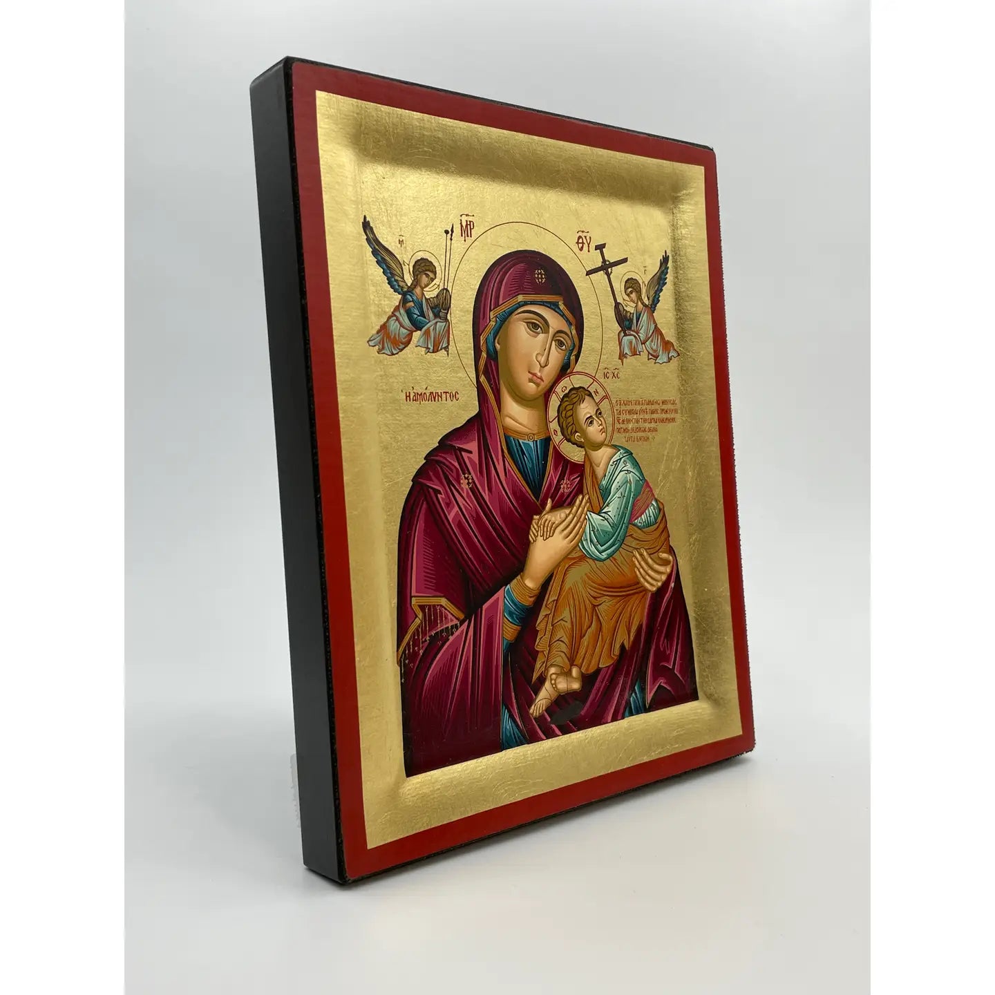 Virgin Mary of Passion Silk Screen Icon
