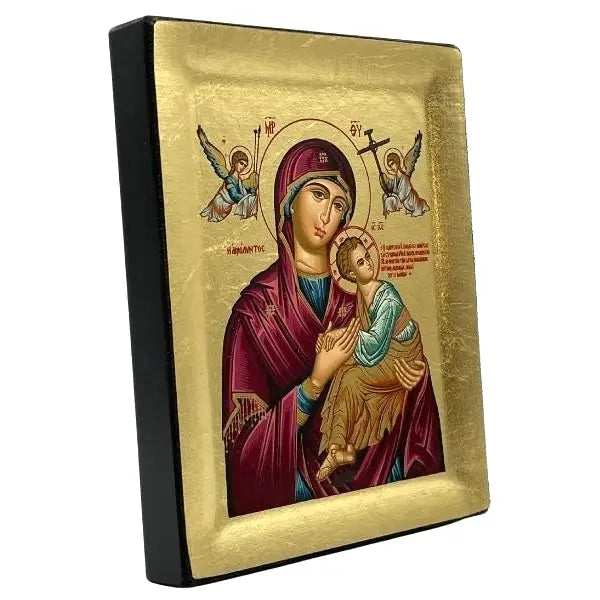 Virgin Mary of Passion Silk Screen Icon