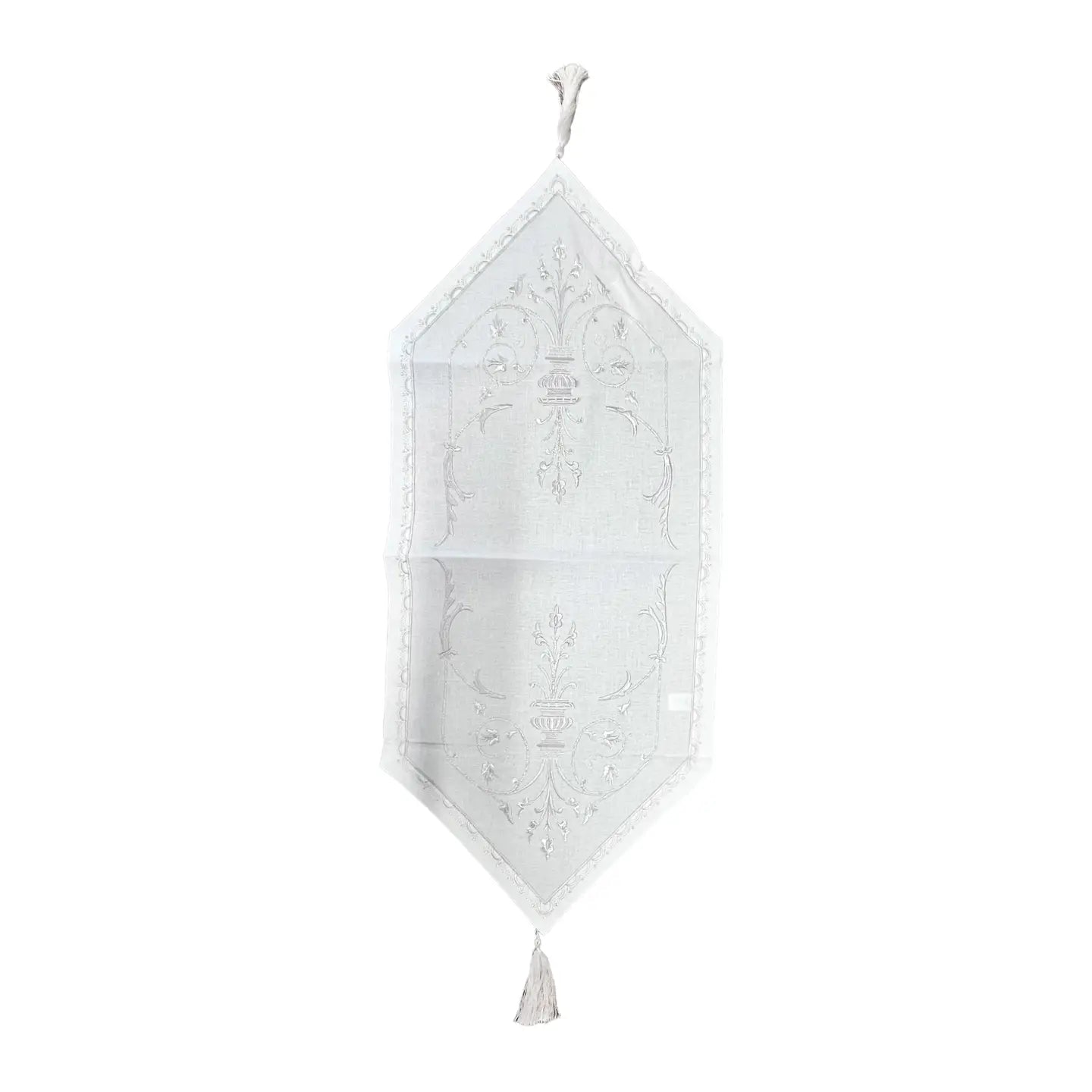 Asimina" Embroidered Small Table Runner